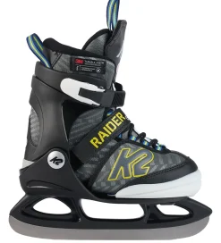 K2 Skøjter>Skøjter m. Lys - Raider Beam Ice - Grå/Sort