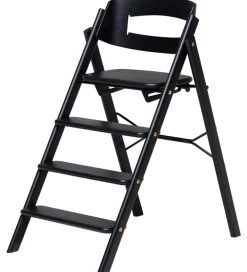 KAOS Højstole|Møbler>Højstol - Klapp - Egetræ - Sort