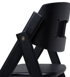 KAOS Højstole|Møbler></noscript>Højstol - Klapp - Egetræ - Sort