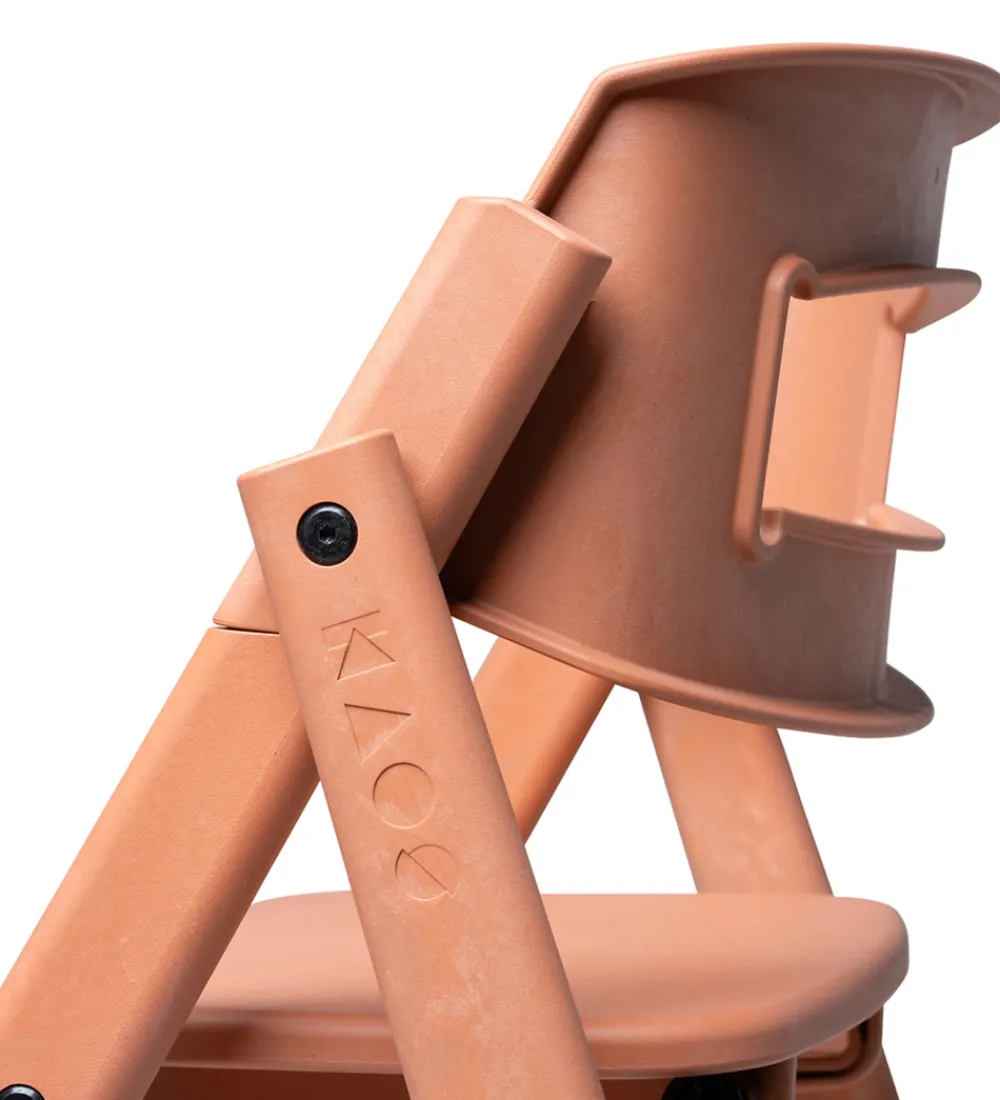 KAOS Højstole|Møbler>Højstol - Klapp - Genanvendt Platik - Terracotta Pink