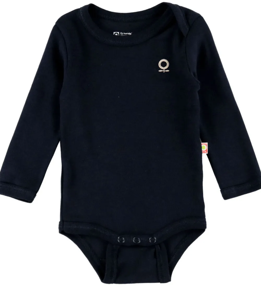 Børn Katvig Bodyer|Unisex-Tøj|Body l/æ - Navy