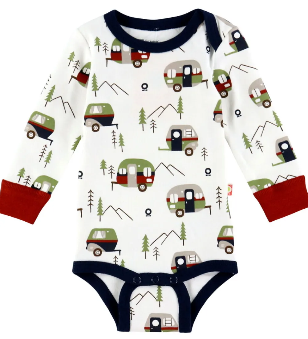 Børn Katvig Bodyer|Unisex-Tøj|Body l/æ - Off White