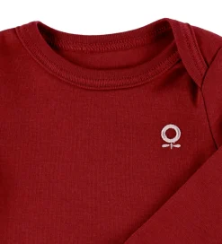 Børn Katvig Bodyer|Unisex-Tøj|Body l/æ - Rød