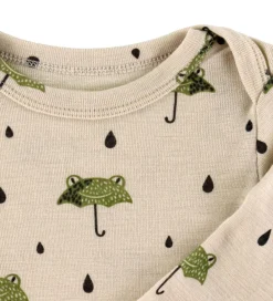 Børn Katvig Bodyer|Unisex-Tøj>Body l/æ - Uld - Grøn