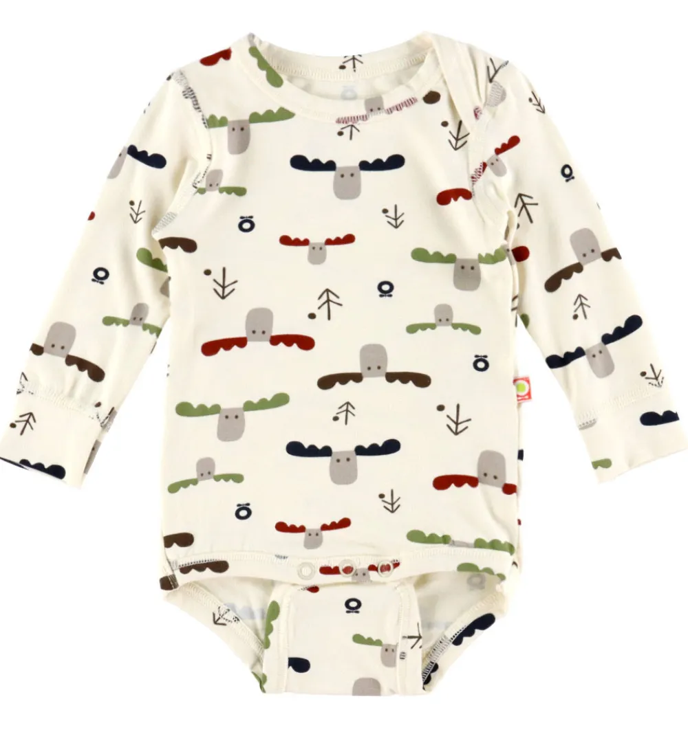 Børn Katvig Bodyer|Unisex-Tøj>Body l/æ - Viskose/Bambus - Off White