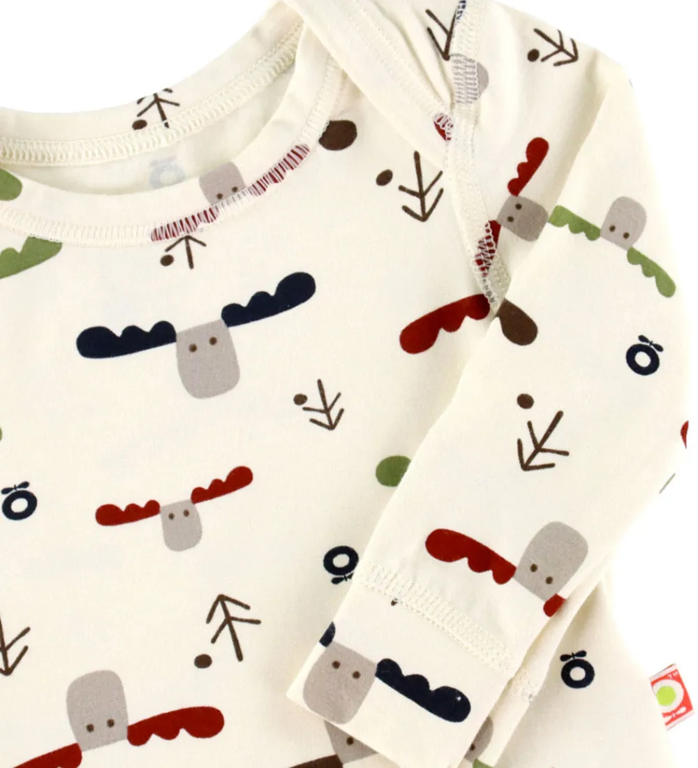 Børn Katvig Bodyer|Unisex-Tøj>Body l/æ - Viskose/Bambus - Off White