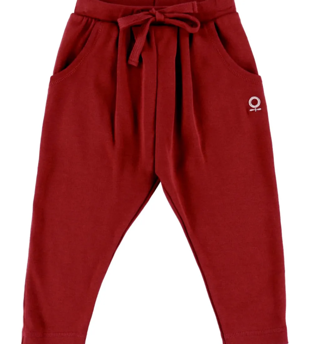 Børn Katvig Bukser Og Jeans|Unisex-Tøj|Bukser - Rød