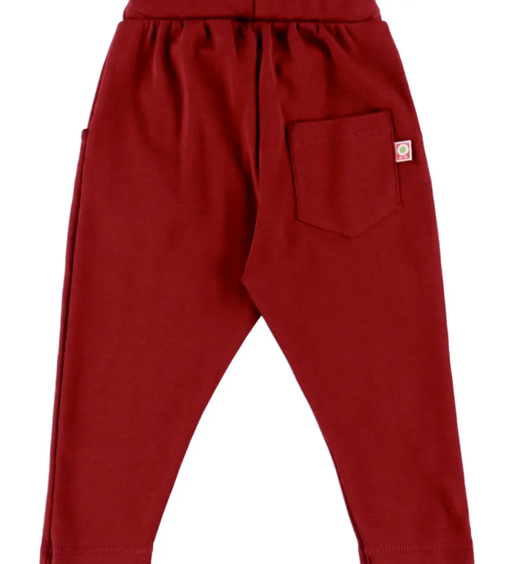 Børn Katvig Bukser Og Jeans|Unisex-Tøj|Bukser - Rød