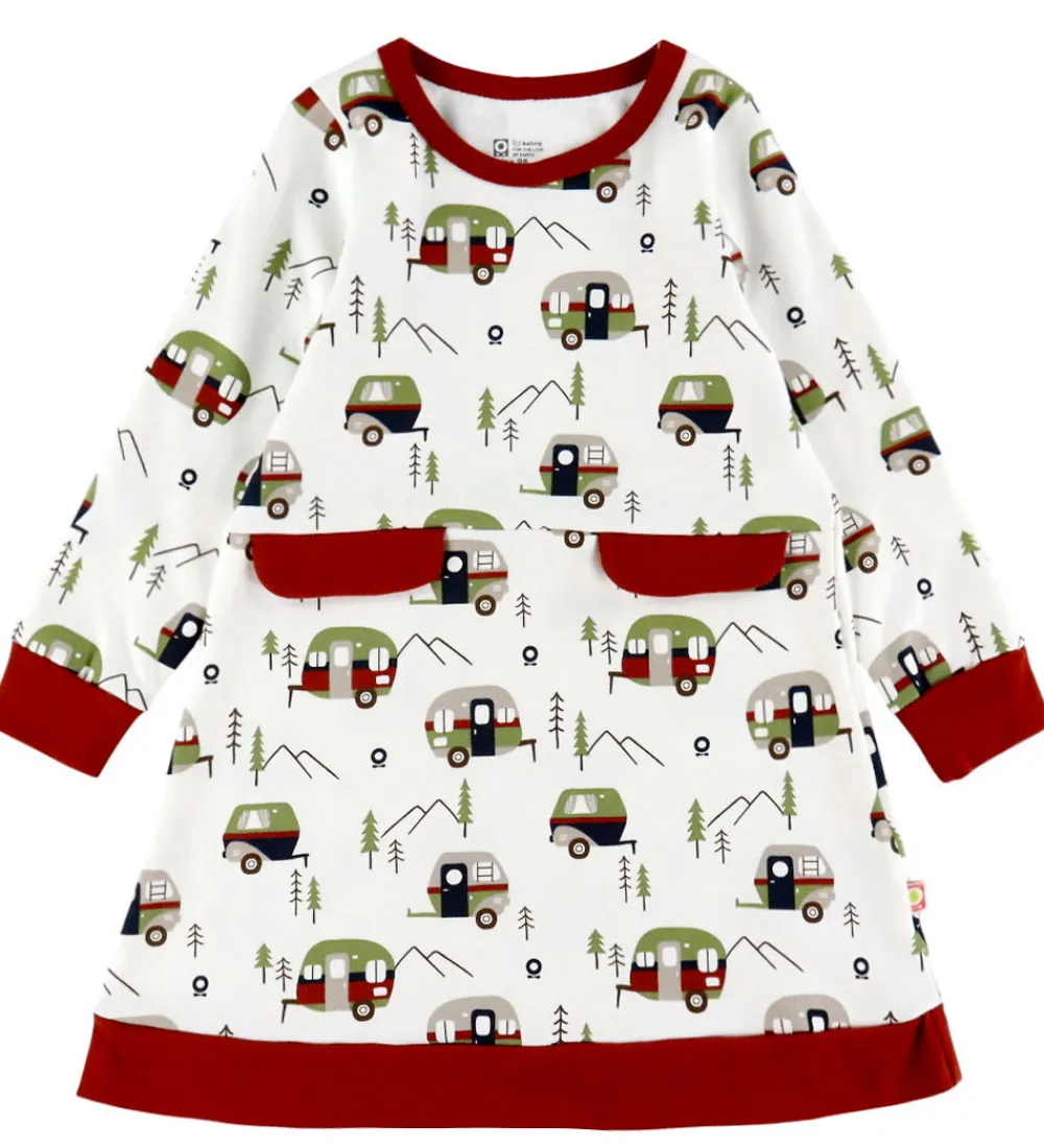 Børn Katvig Kjoler|Pigetøj|Kjole - Off White