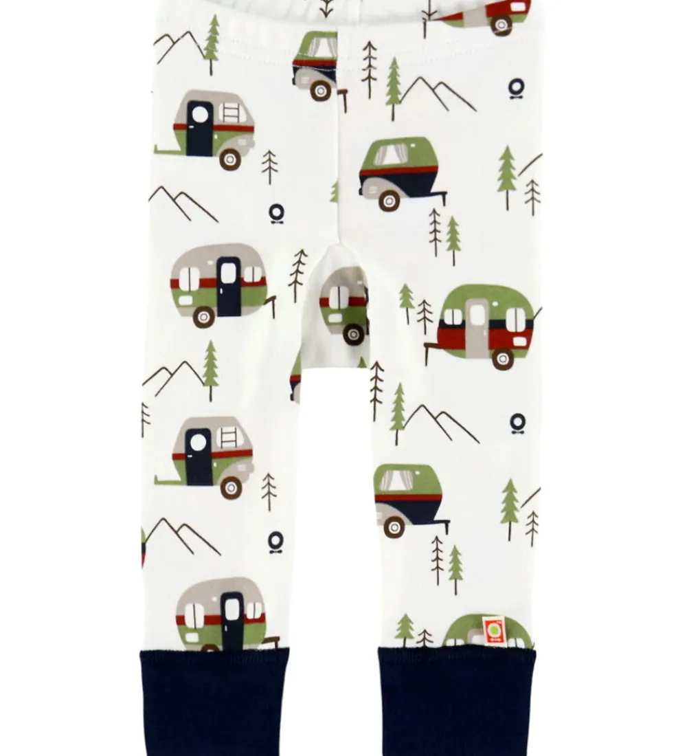 Børn Katvig Leggings|Unisex-Tøj>Leggings - Off White