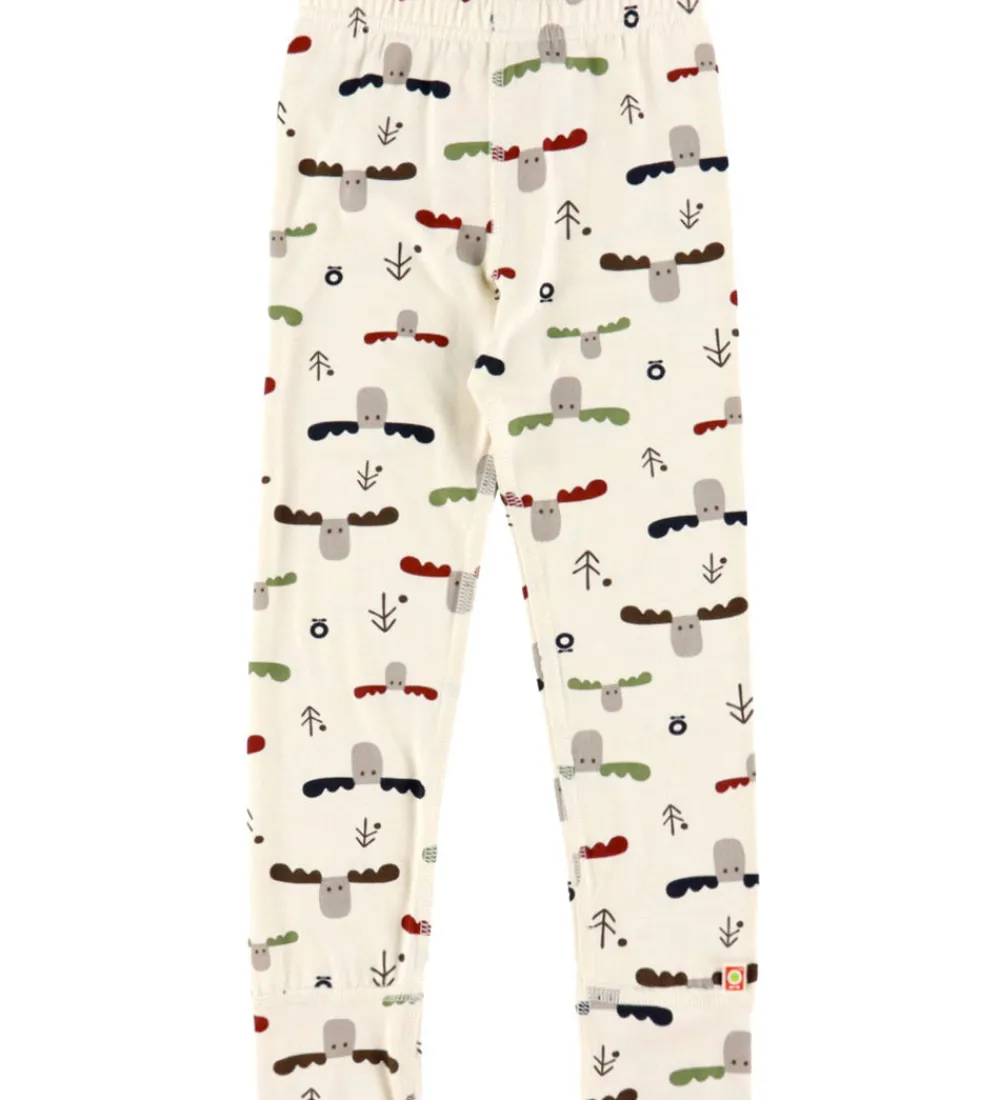 Børn Katvig Leggings>Leggings - Viskose/Bambus - Off White