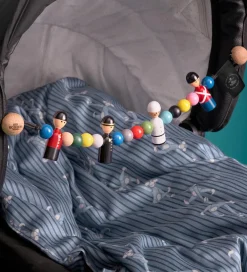 Kay Bojesen Barnevognskæder|Barnevognskæde - Træ - 53 cm - Multifarvet m. Figure