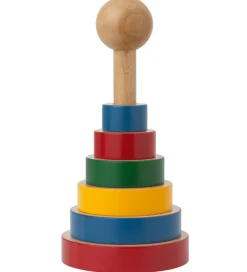 Kay Bojesen Stablelegetøj|Stabletårn - Træ - 22 cm - Multifarvet