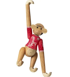 Kay Bojesen Pyntefigurer|Træfigur - Abe - DBU Herre 2024 - Mini - Teak/Limba