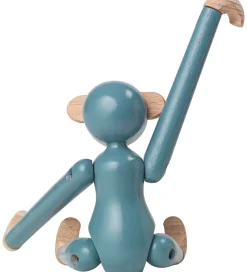 Kay Bojesen Pyntefigurer>Træfigur - Abe - Mini - Vintage Blå