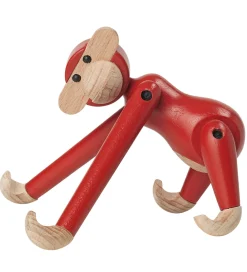 Kay Bojesen Pyntefigurer>Træfigur - Abe - 9,5 cm - Vintage - Mini - Rød