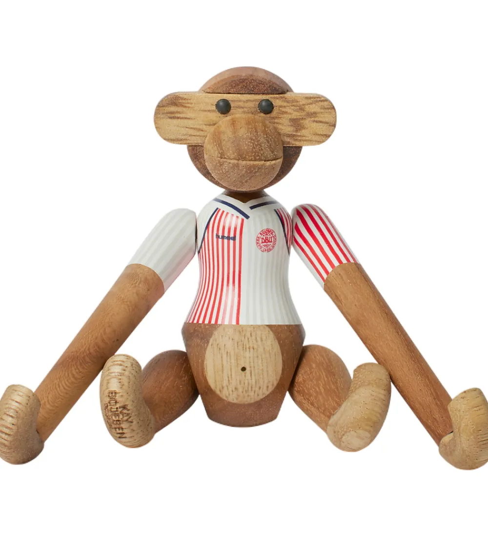 Kay Bojesen Pyntefigurer|Træfigur - Abe - DBU 86 Away - Mini - Teak/Limba