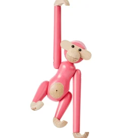 Kay Bojesen Pyntefigurer|Dekoration|Træfigur - Abe - Mini - Pink