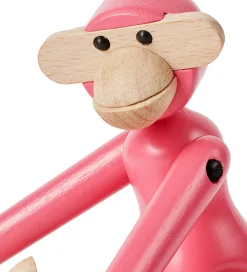 Kay Bojesen Pyntefigurer|Dekoration|Træfigur - Abe - Mini - Pink