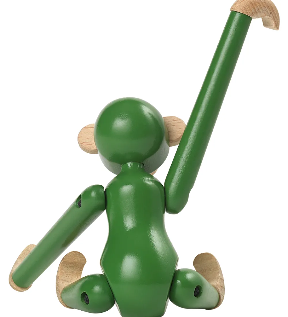 Kay Bojesen Pyntefigurer>Træfigur - Abe - Vintage - Mini - Grøn