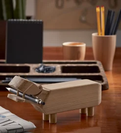 Kay Bojesen Pyntefigurer|træfigur - Flodhest - H9 cm - Eg