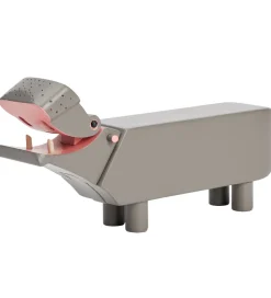 Kay Bojesen Pyntefigurer>Træfigur - Flodhest - Liliput - 6 cm - Grå