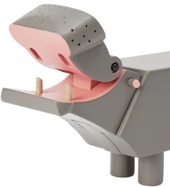 Kay Bojesen Pyntefigurer>Træfigur - Flodhest - Liliput - 6 cm - Grå