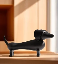 Kay Bojesen Pyntefigurer|Træfigur - Gravhund - Lille - Mørk Bejdset Eg