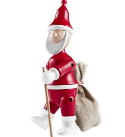 Kay Bojesen Pyntefigurer|Julepynt|Træfigur - Julemand - 20 cm - Rød/Hvid