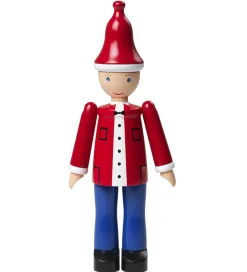 Kay Bojesen Pyntefigurer|Julepynt|træfigur - Jule Ole 17,5 cm - Rød/Blå/Hvid