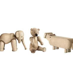 Kay Bojesen Pyntefigurer>Træfigurer - Sampak Liliput - 3 pak - Eg