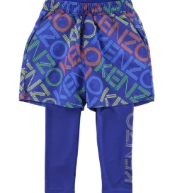 Kenzo Træningsbukser|Sportsshorts>Leggings/Shorts - Exclusive Edition - Vivid Blue m. Logo
