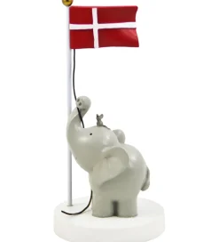 Kids by Friis Pyntefigurer|Bordpynt - 14,5 cm - Elefant og mus