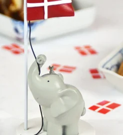 Kids by Friis Pyntefigurer|Bordpynt - 14,5 cm - Elefant og mus