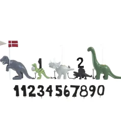 Kids by Friis Fødselsdagstoge|Fødselsdagstog - Dinosaur m. 11 Tal