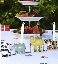 Kids by Friis Fødselsdagstoge|Fødselsdagstog - Zoo-dyr m. 11 Tal