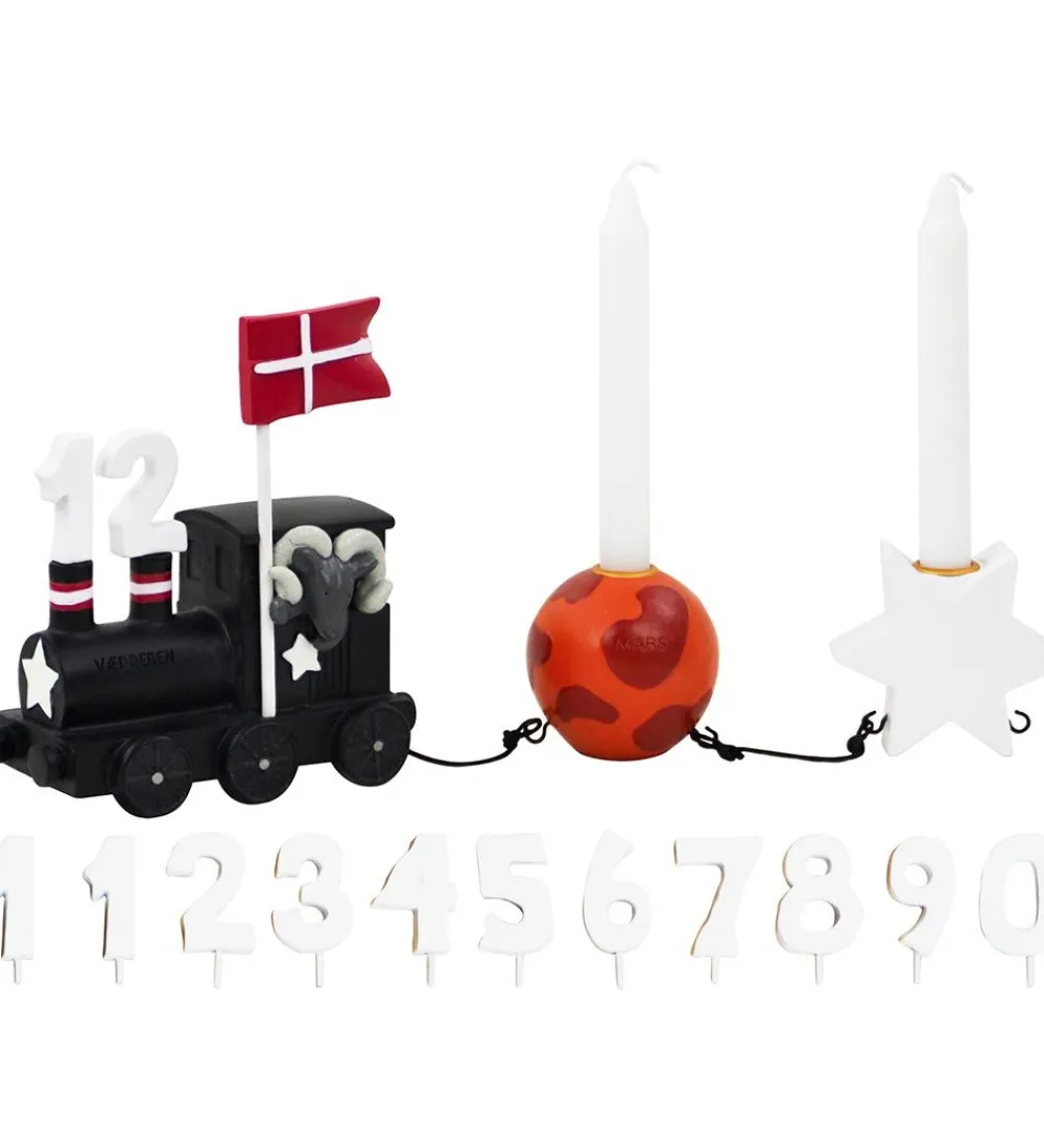 Kids by Friis Fødselsdagstoge|Fødselsdagstog - Stjernetegn/Planet - Vædderen