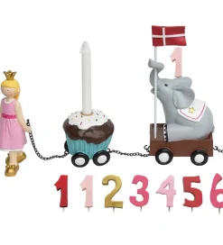 Kids by Friis Fødselsdagstoge>Fødselsdagstog - 45 cm - Prinsesse