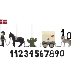 Kids by Friis Fødselsdagstoge|Fødselsdagstog - Cowboy m. 11 Tal