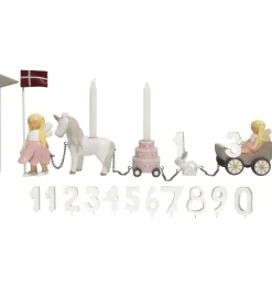 Kids by Friis Fødselsdagstoge>Fødselsdagstog - 45 cm - Blomsterfeer