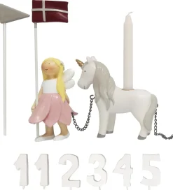 Kids by Friis Fødselsdagstoge>Fødselsdagstog - 45 cm - Blomsterfeer