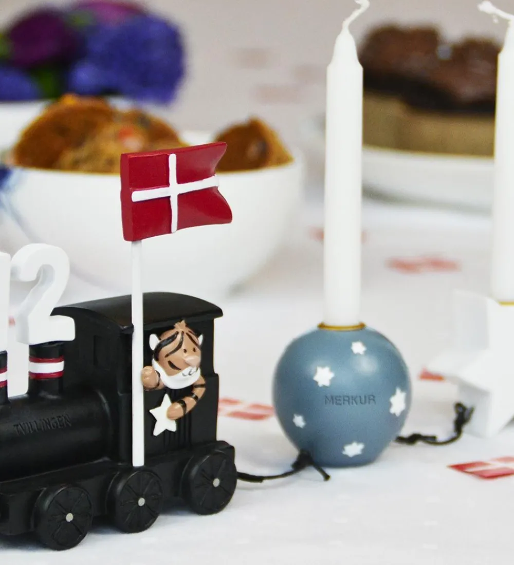 Kids by Friis Fødselsdagstoge|Fødselsdagstog - Stjernetegn/Planet - Tvillingen