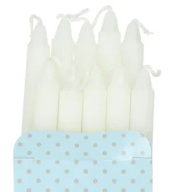 Kids by Friis Fødselsdagstoge|Lys - 10 stk - 11 cm - Til Fødselsdagstog