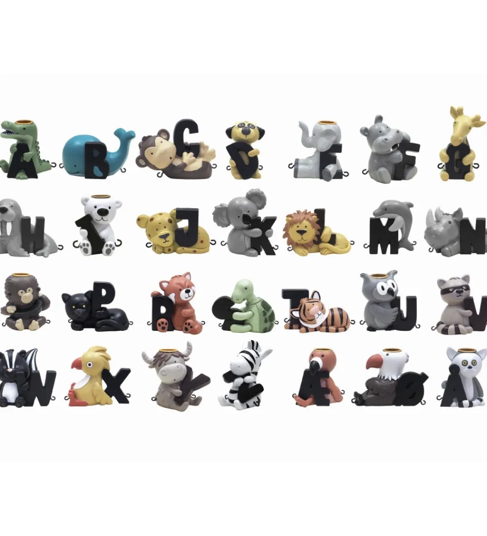 Kids by Friis Fødselsdagstoge|Navnetog - Z - Zebra