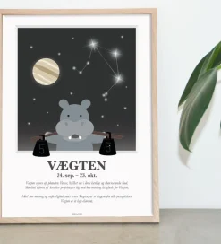 Kids by Friis Plakater Og Billeder|Plakat - Stjernetegn - Vægten