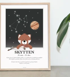 Kids by Friis Plakater Og Billeder|Plakat - Stjernetegn - Skytten