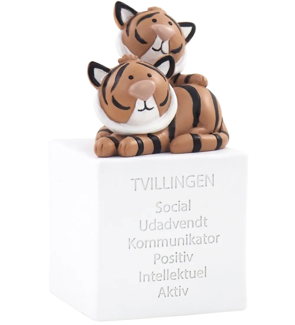 Kids by Friis Sparegrise|Sparebøsse - 6x6x11 cm - Tvillingen