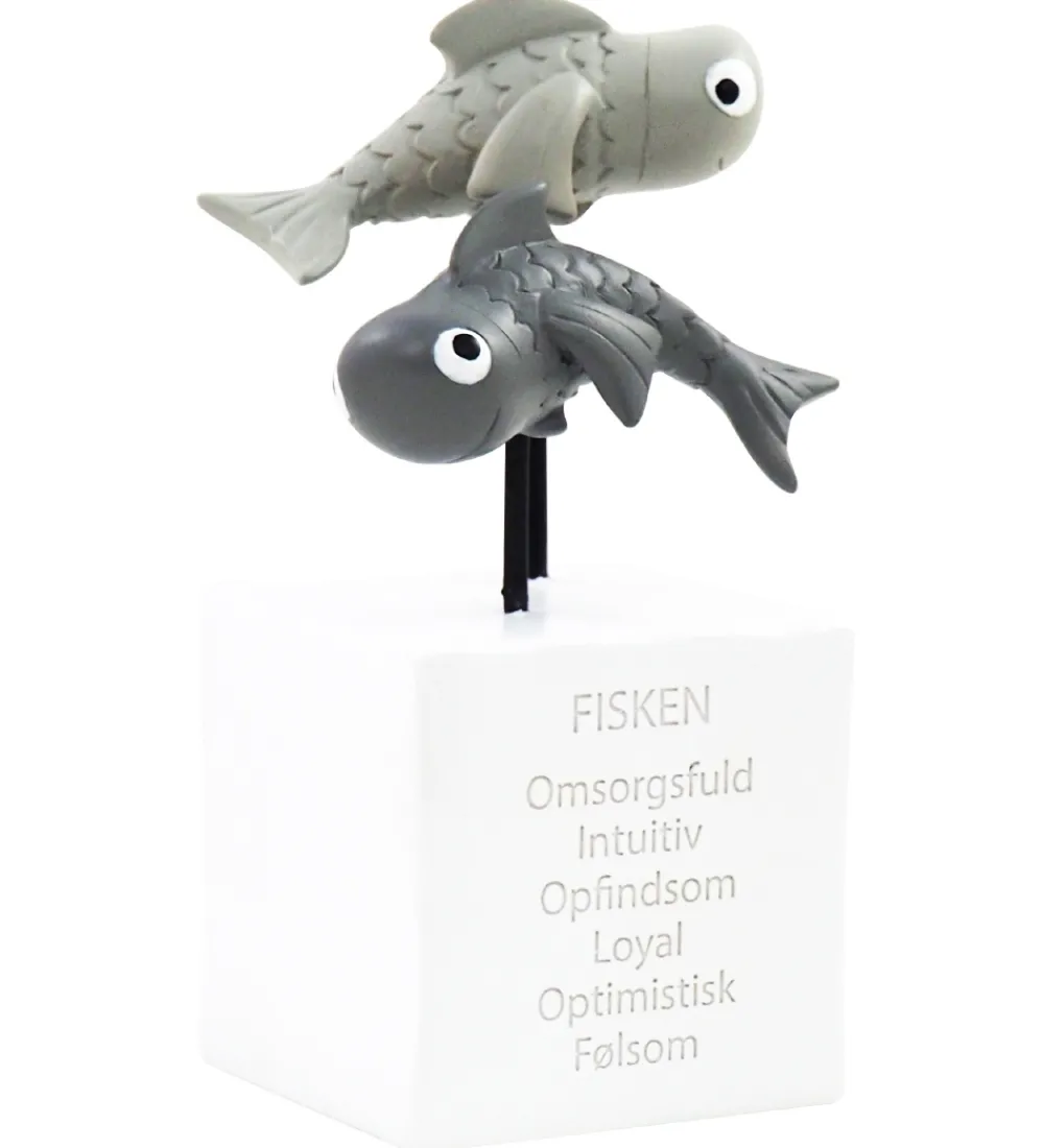Kids by Friis Sparegrise>Sparebøsse - 6x6x13 cm - Fisken