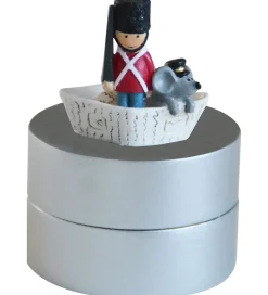 Kids by Friis Bokse Og Kasser|Tandæske - 4,5x4,5x5,5 cm - Den Standhaftige Tinso