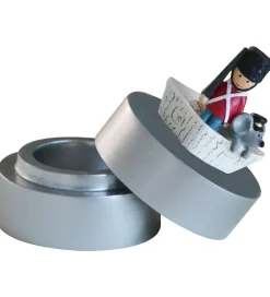 Kids by Friis Bokse Og Kasser|Tandæske - 4,5x4,5x5,5 cm - Den Standhaftige Tinso